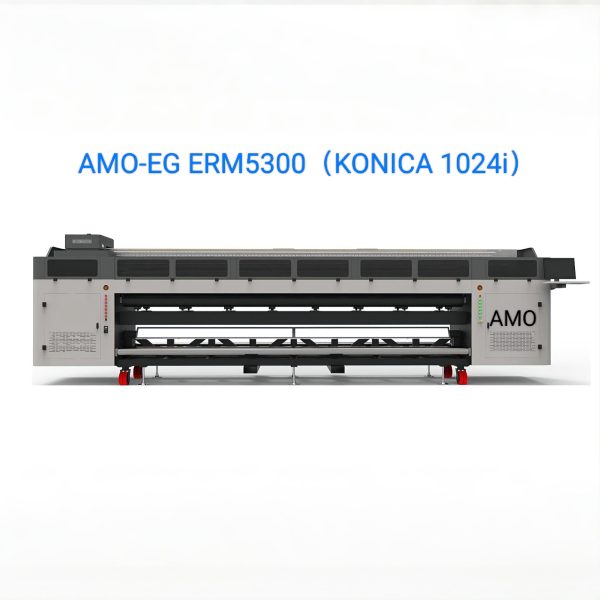 AMO-EG ERM5300(KONICA 1024i) UV Roll To Roll Inkjet Printer