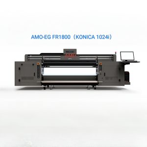 AMO-EG UV Flat bed &roll Printer FR 1800(KONICA 1024i)