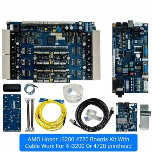AMO-Hoson i3200 4720 Boards Kit With Cable Work For 4  i3200 Or 4720 Printheads