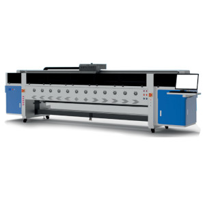 AMO UV Inkjet Printer AM3200UV8k24i-EL For 3.2meters Soft And Elastic Film With 8 Konica 1024i Printheads $23900
